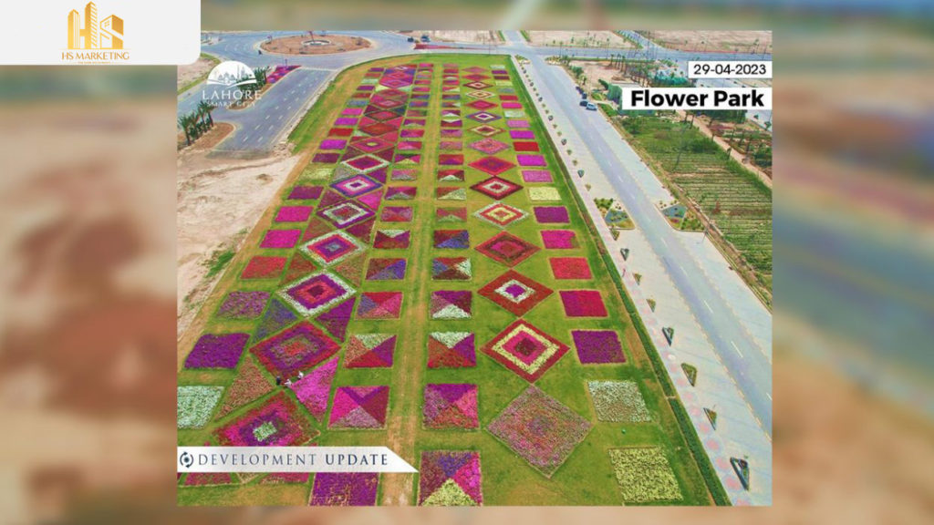 Lahore Smart City Flower Parks