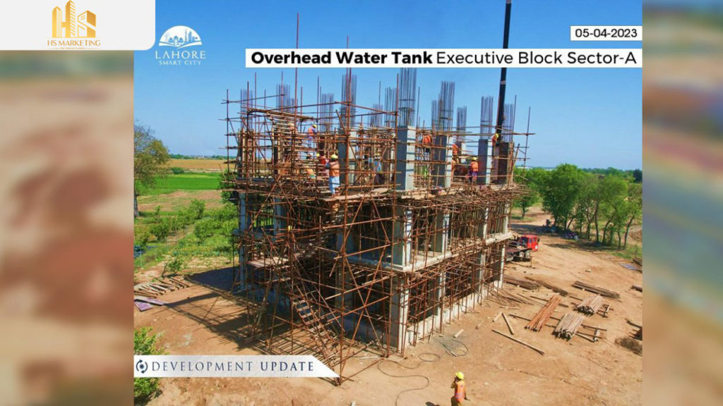 Lahore Smart City Overhead Water Tank Executive Block Sector-A