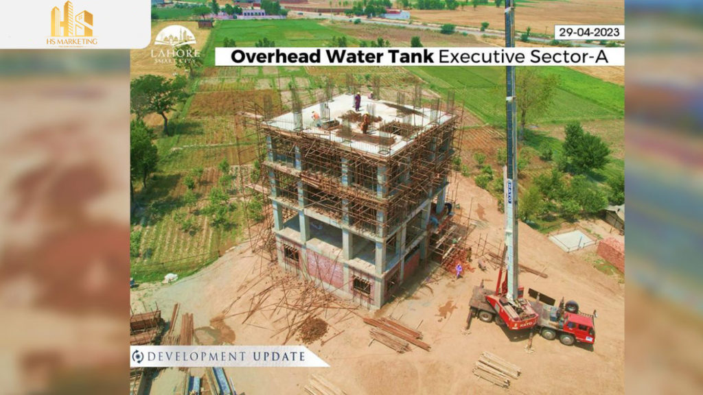 Lahore Smart City Overhead Water Tank Executive Sector-A