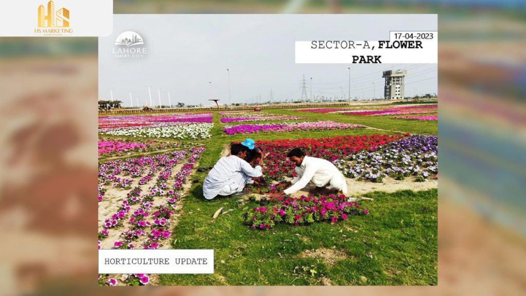 Lahore Smart City Sector-A, Flower Park
