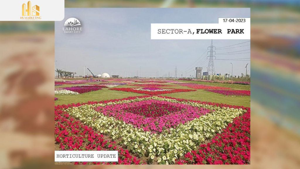Lahore Smart City Sector-A, Flower Park